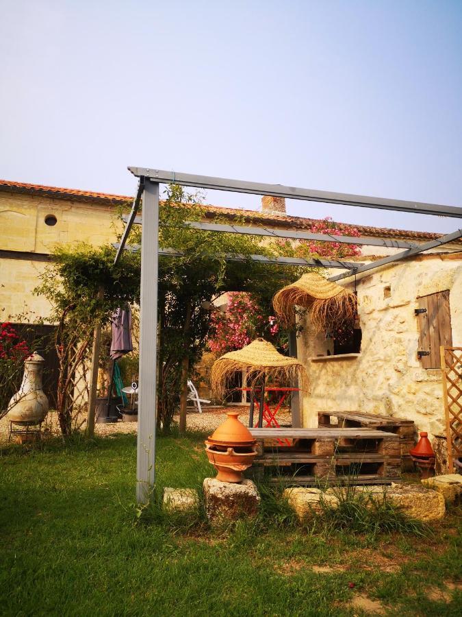 Maison De Campagne Proche Libourne Saint-Denis-de-Pile المظهر الخارجي الصورة